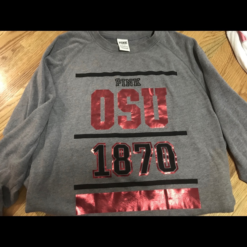 PINK OSU Crew Neck